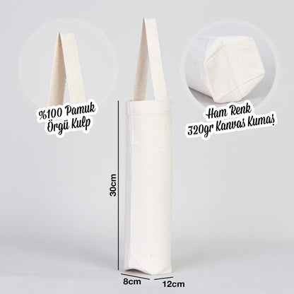 Promosyon Zeytinyağ Şisesi Çantası - 12x30x8 cm