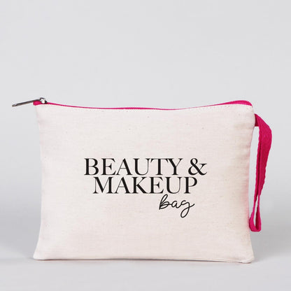 Clutch 21x15 cm Fuşya Fermuar (Özelleştirilebilir)