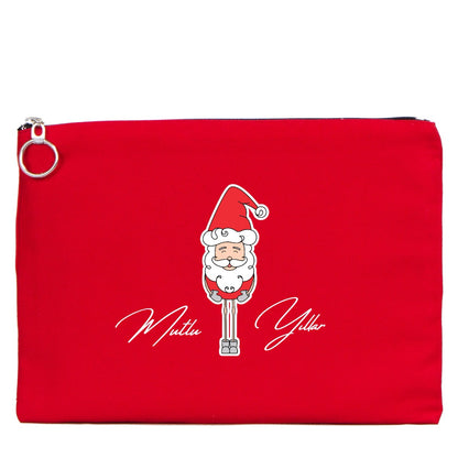 Portföy Çanta Kırmızı 30x21 cm Astarlı (Özelleştirilebilir)