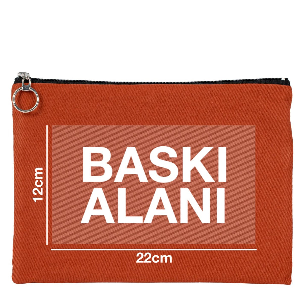 İpad Portföy Çanta Kiremit 30x21 cm Astarlı (Özelleştirilebilir)