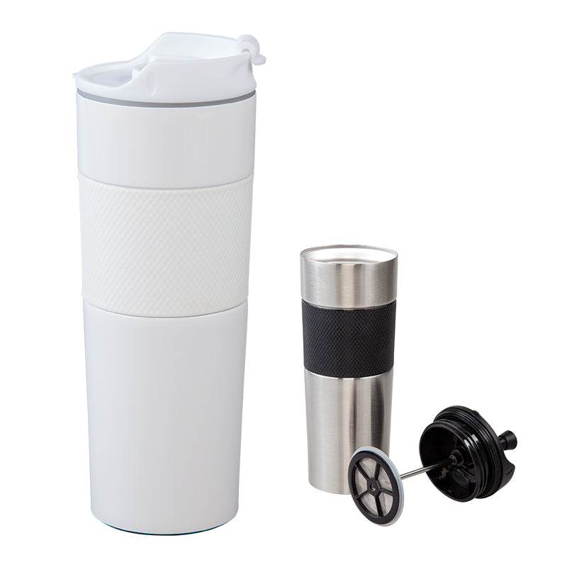 French Press Çelik Termos / 450 Ml - 5312