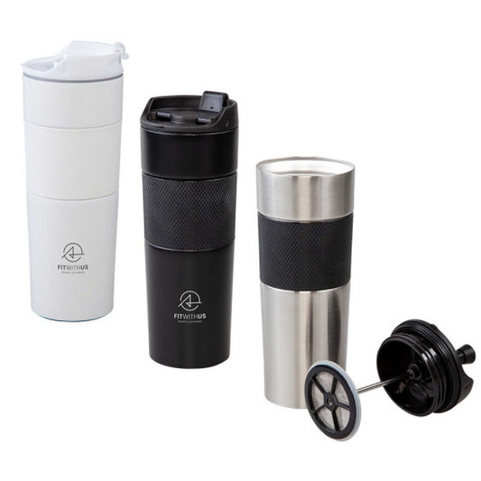 French Press Çelik Termos / 450 Ml - 5312