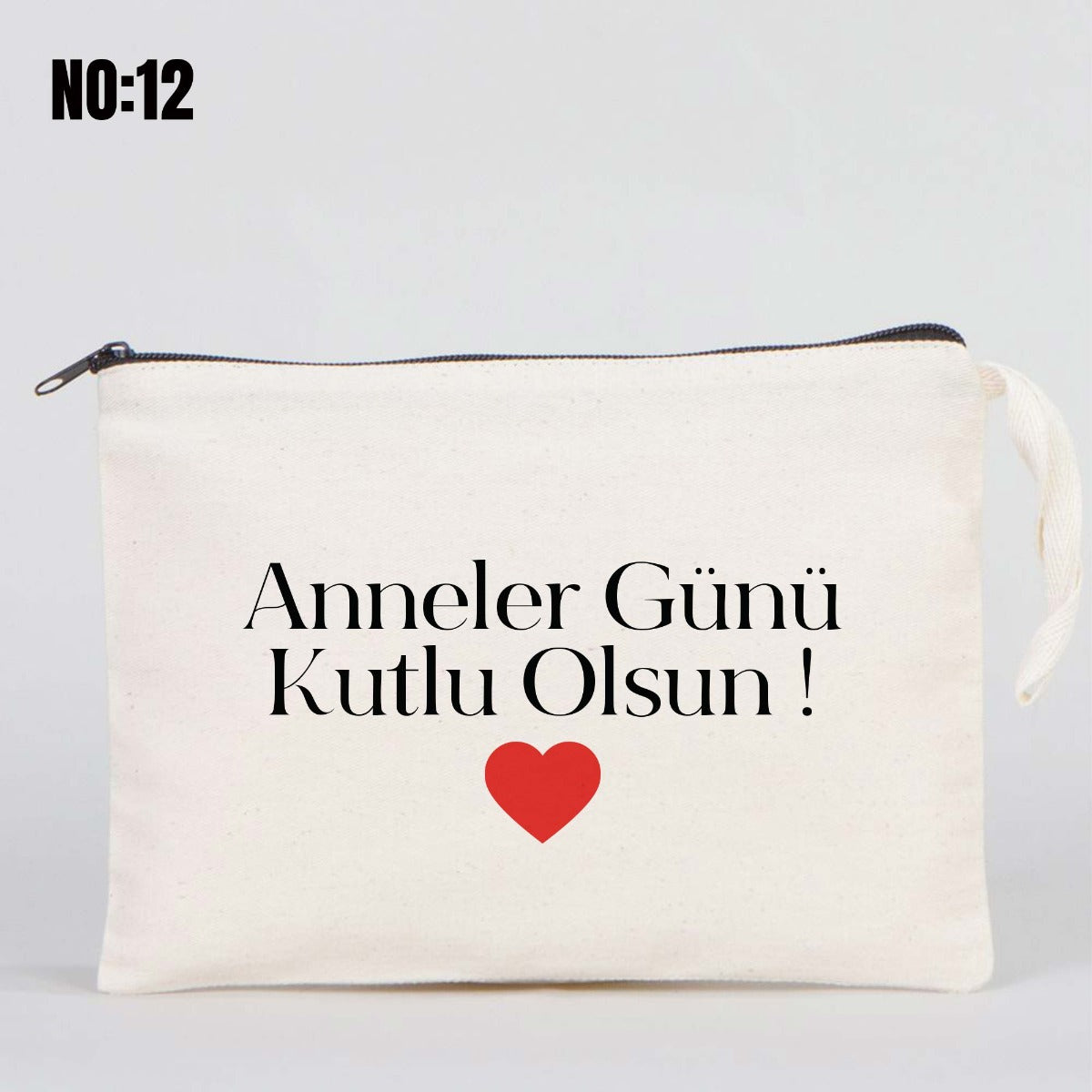 Anneler Günü Clutch Astarsız Çanta 25x18 cm