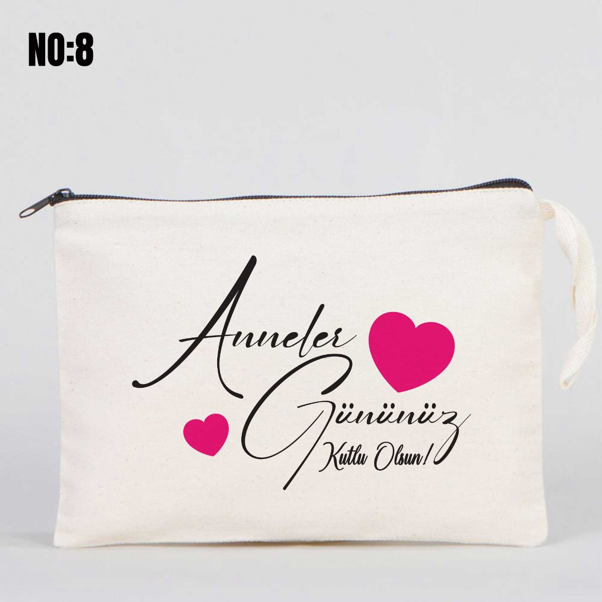 Anneler Günü Clutch Astarsız Çanta 25x18 cm