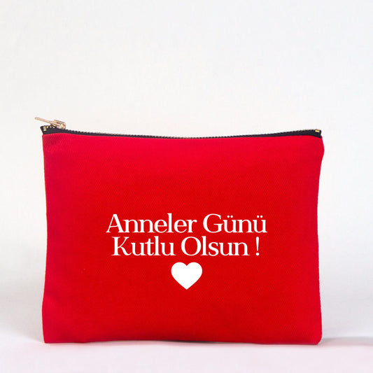 Anneler Gününe Özel Renkli Star Clutch - 21x15 cm