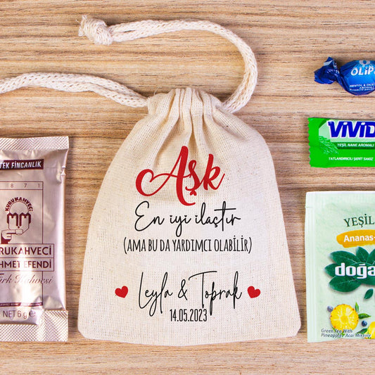 Aşk En İyi İlaçtır - Hangover Kit Kese Modelleri