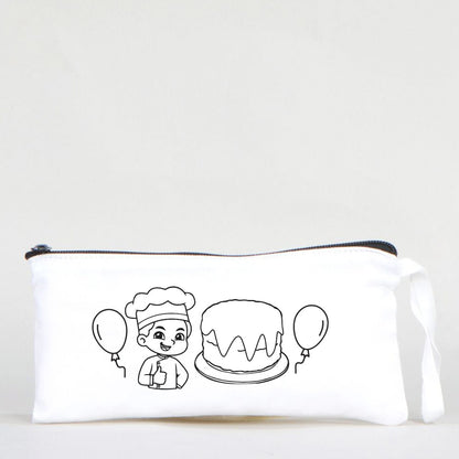 Boyanabilir Bez Kalemlik - Aşçı