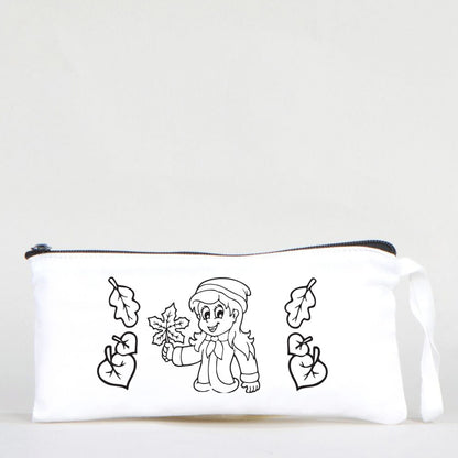 Boyanabilir Bez Kalemlik - Sonbahar Mevsimi