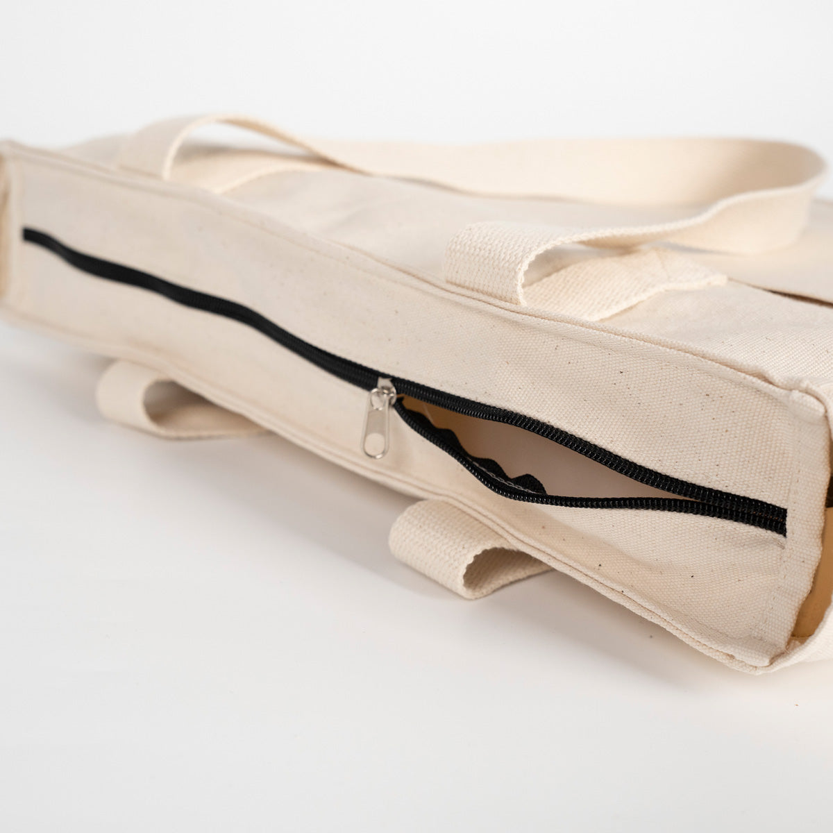 LUX Kanvas Çanta Fermuarlı - Ön Cepli, 40x35x10cm