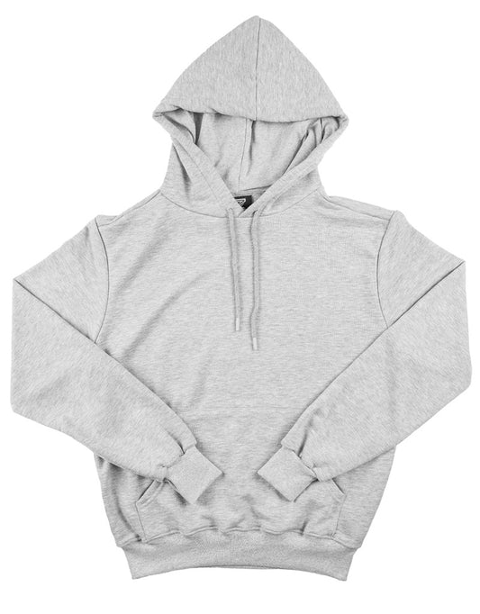 Kapüşonlu Sweatshirt Gri- 3 İplik, Şardonsuz