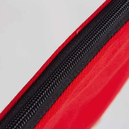 14 Mart Tıp Bayramı Hediyeleri - Clutch Çanta Kırmızı (25x18 cm) Astarlı