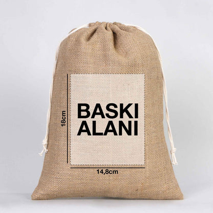 Jüt (Çuval) Kese 30x40 cm (Özelleştirebilir)