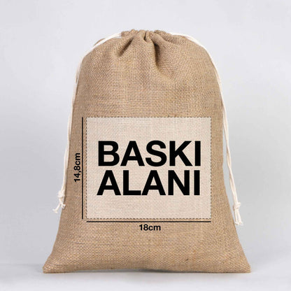 Jüt (Çuval) Kese 30x40 cm (Özelleştirebilir)