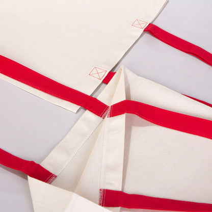 Gabardin Bez Çanta Kırmızı Kulp 40x35cm