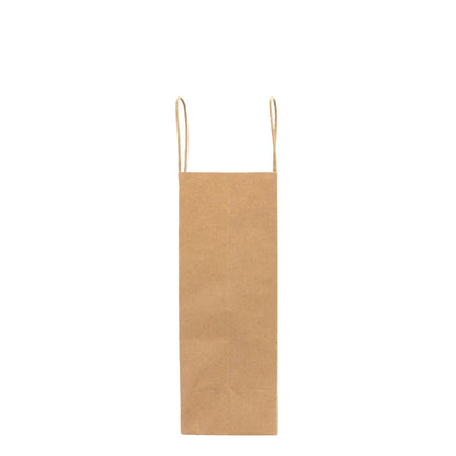 Kraft Kağıt Çanta Burgu Saplı - 25x12x31 cm (Özelleştirilebilir)