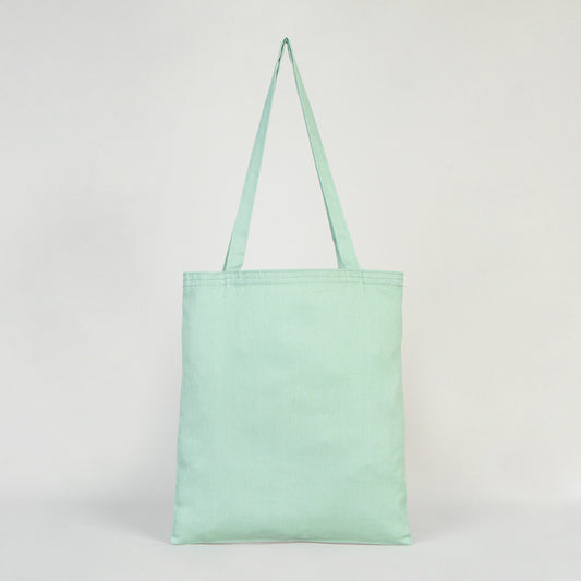 Gabardin Çanta Mint Yeşili - 35x40 cm