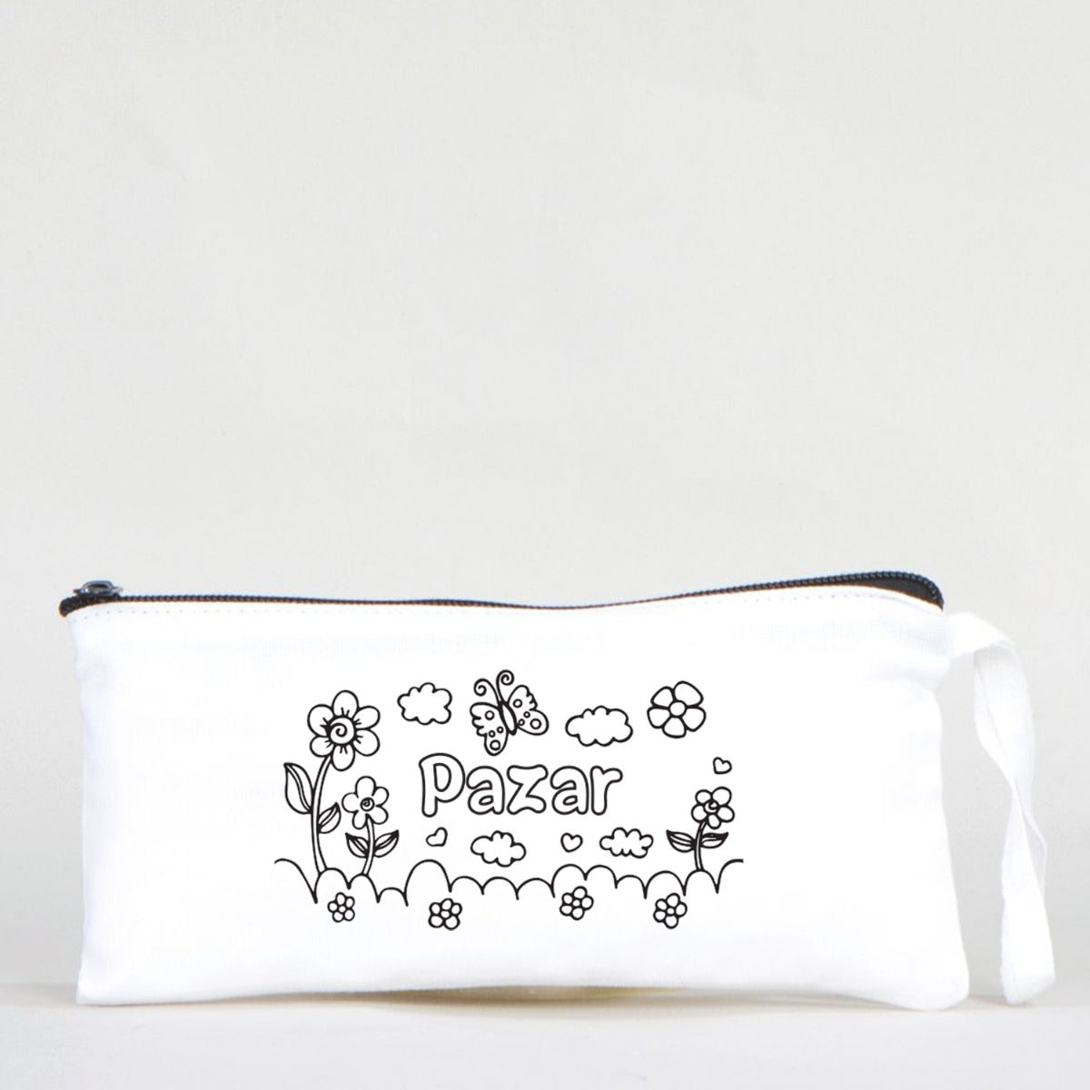 Boyanabilir Bez Kalemlik - Pazar