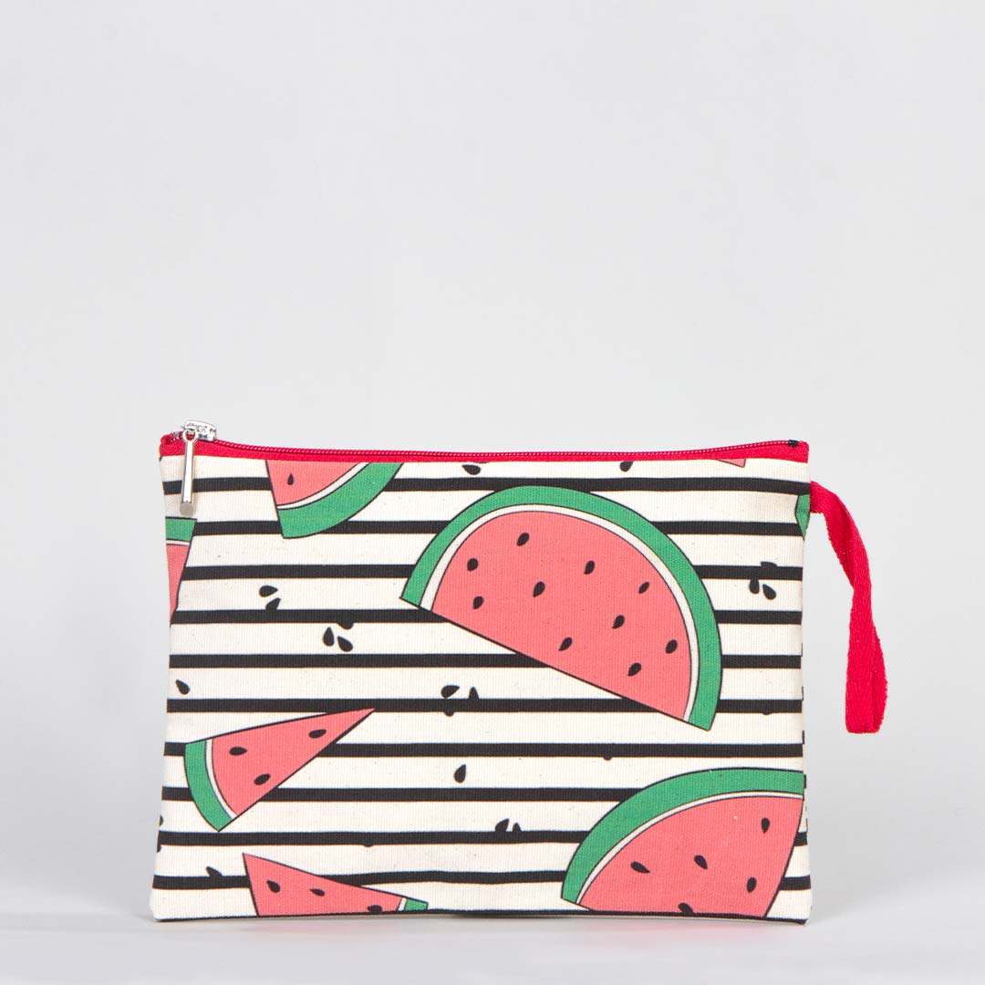 Summer Baskılı Clutch Set - Her Üründen 1 Adet