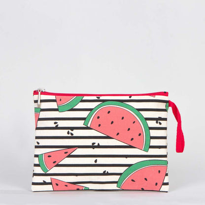 Summer Baskılı Clutch Set - Her Üründen 1 Adet