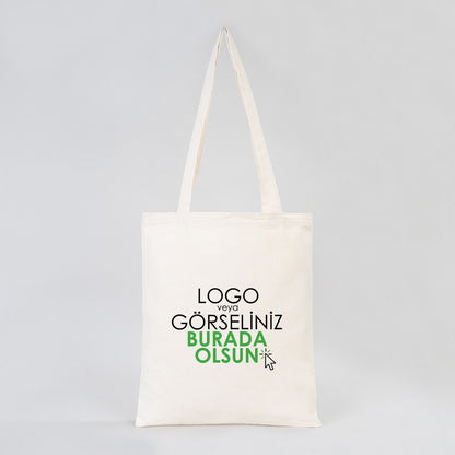 Kanvas Bez Çanta 35x40 cm (Özelleştirilebilir)