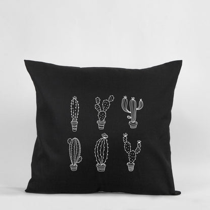 Yastık Kılıfı - Siyah (Özelleştirilebilir)